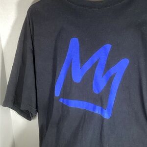 Mammoth Mountain T-shirt  Black / Blue  Size Extra Large